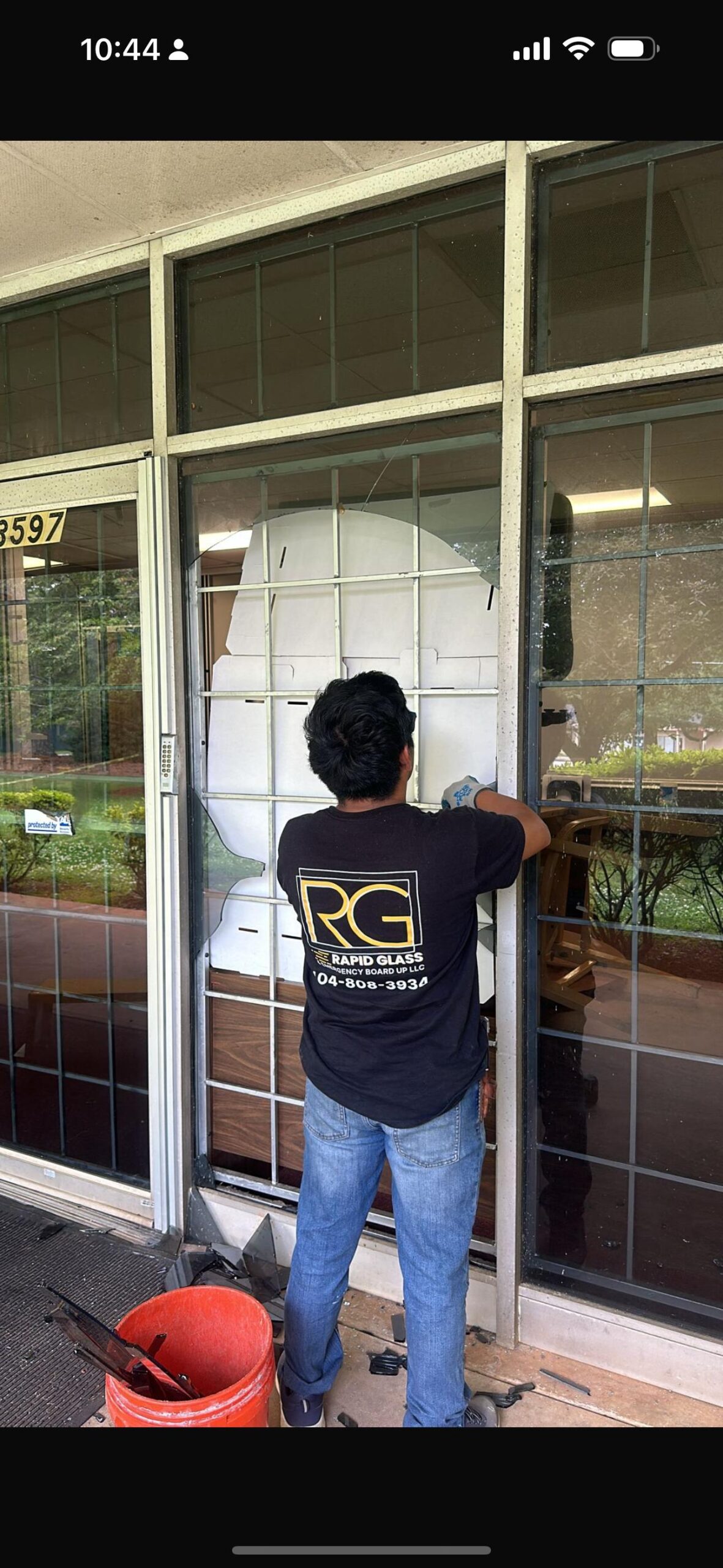Commercial Glass Repair in Atlanta – Before & After Results